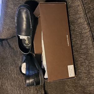 Little boys Florsheim black leather 1 M